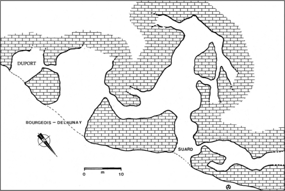 Plan - Grotte de LaChaise