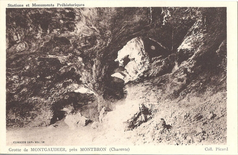 Carte postale Grotte de Montgaudier
