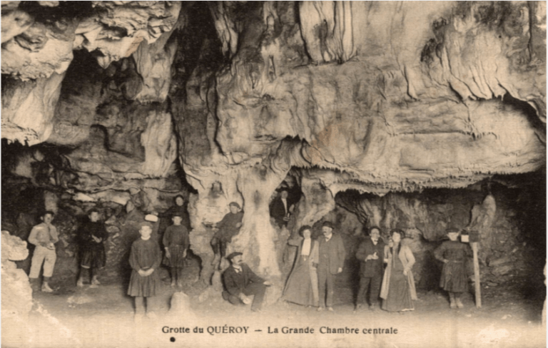 chambre centrale - Grotte du Queroy