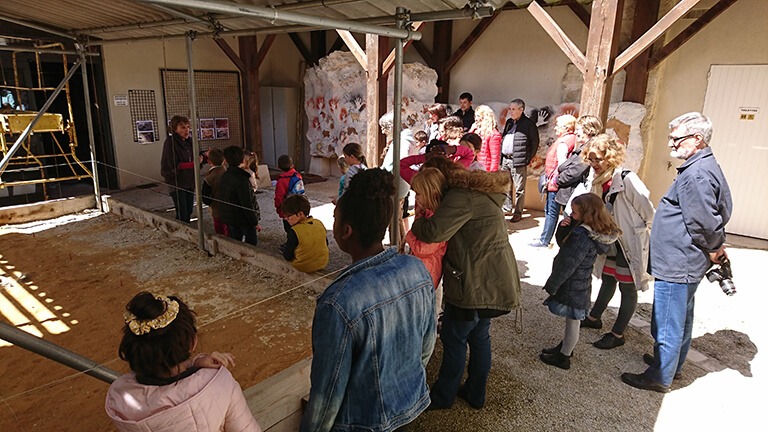 Fouilles - Espace de la Préhistoire en Tardoire