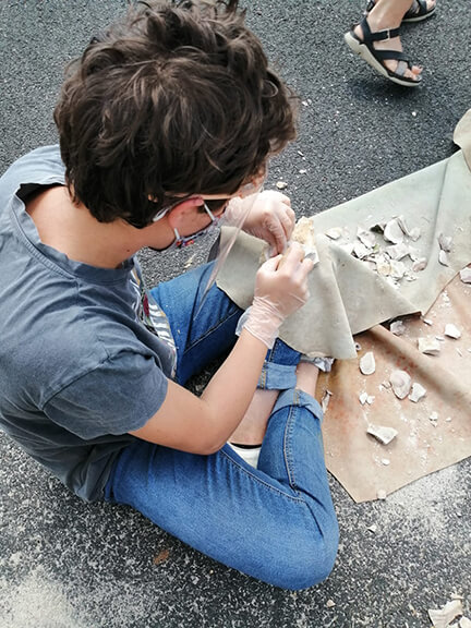 Atelier d'expérimentations 03 - Espace de la Préhistoire en Tardoire